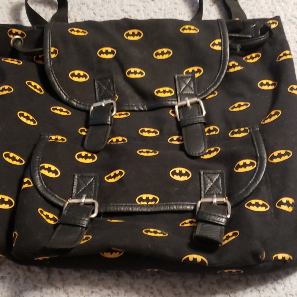 Drawstring Batman Backpack